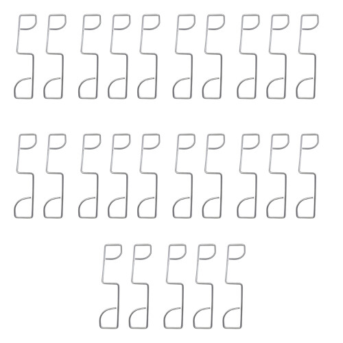 25Pcs Fence Panel Clips and Wedges Stop Rattling Banging