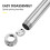 Stainless Steel Sugar Paste Extruder Cutter for Fontand Cake 6