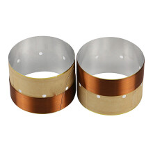 1Pair Core Treble Voice Coil 75.5MM DIY Speakers-White