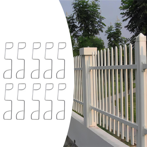 25Pcs Fence Panel Clips and Wedges Stop Rattling Banging 2