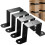 4pcs Deck Fence Brackets Fixed Support For 4x4inch Wood Posts 4