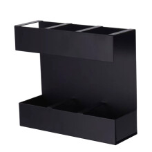 Space Saving Metal Straw Cutlery Tray Reusable Cabinet
