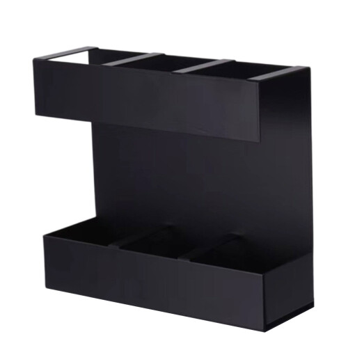 Space Saving Metal Straw Cutlery Tray Reusable Cabinet