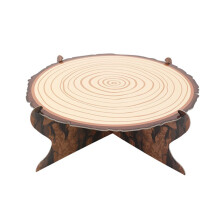 Nature Themed Cake Display Stand Organizers For Weddings And