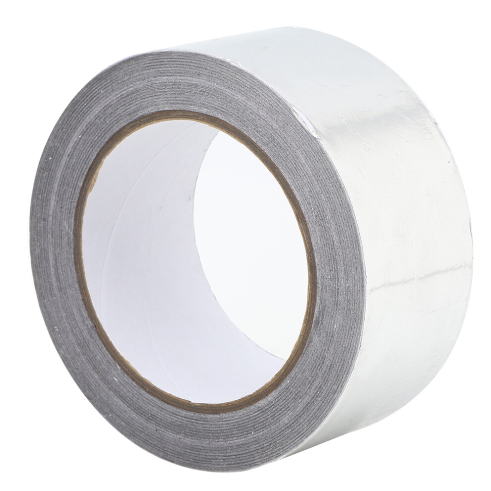 Silver Waterproof Flame Retardant Aluminium Foil Tape 50Mm X 30M For Pipelines 6951361958421