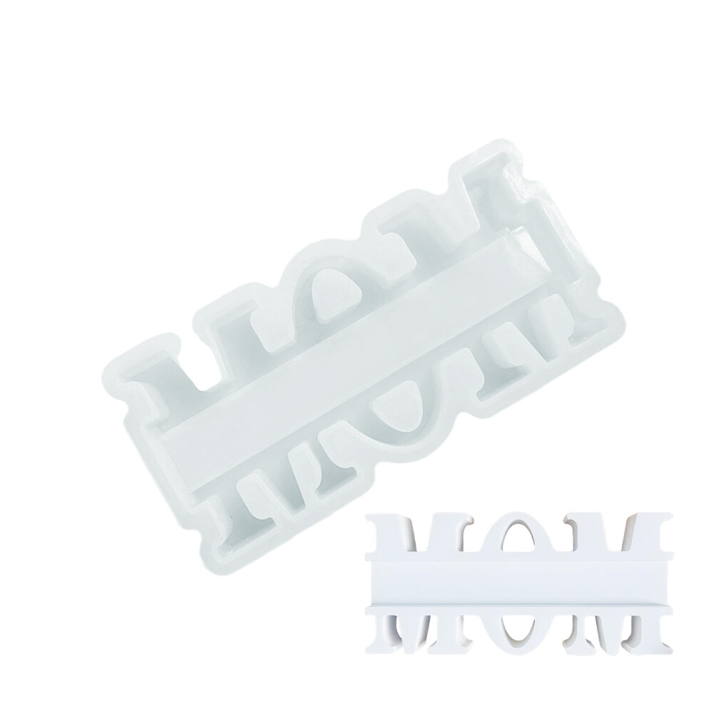Mom Letter Silicone Molds For Candle Soap Chocolate Epoxy Resin 7695000127265