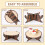 Nature Themed Cake Display Stand Organizers For Weddings And 5
