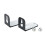 Space Saving Metal Wall Mount Holder Bracket for L Shaped 1