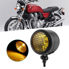 35W Motorrad-Scheinwerfergitterlinse Abdeckung 1750lm Gelb/Weiß