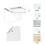 Set of 2 Rustproof Sink Holders for Efficient Kitchen Storage 7