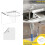 Set of 2 Rustproof Sink Holders for Efficient Kitchen Storage 5