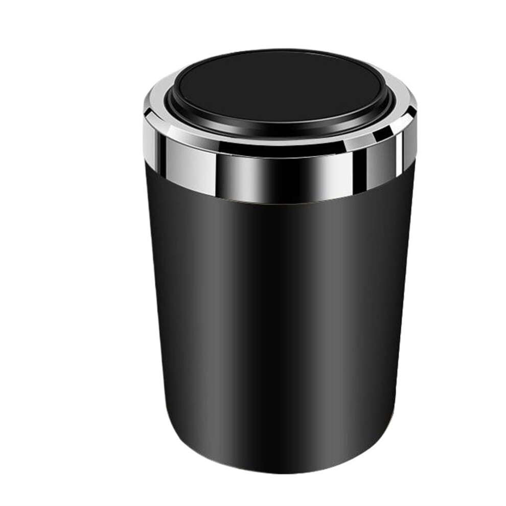 Car Ashtray With Led Portable Ashtray With Vacuum No Smell Seat Cup Holder Cigar Auto Sparts Litter Bucket Black 9339159255506