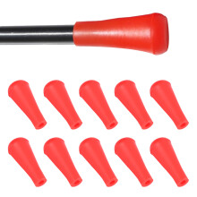 10PCS Rubber Arrowheads for Archery Practice, Red 6mm