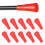 10PCS Rubber Arrowheads for Archery Practice, Red 6mm 1