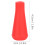 10PCS Rubber Arrowheads for Archery Practice, Red 6mm 4