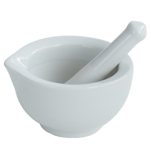 Ergonomisk hældekant på traditionel porcelænskværn, ikonisk køkkengadget til multifunktionel brug i hjemmet, caféer, restauranter og fester