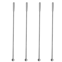 Gemakkelijke cocktaillepels om mee te mixen, ideaal voor het opbouwen van laagjes en garneringen in drankjes, roerlepel met lange steel perfect voor