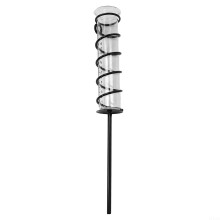 Spiral Lawn Rain Meter Glass Rain Gauge for Efficient For Outdoor Water Management