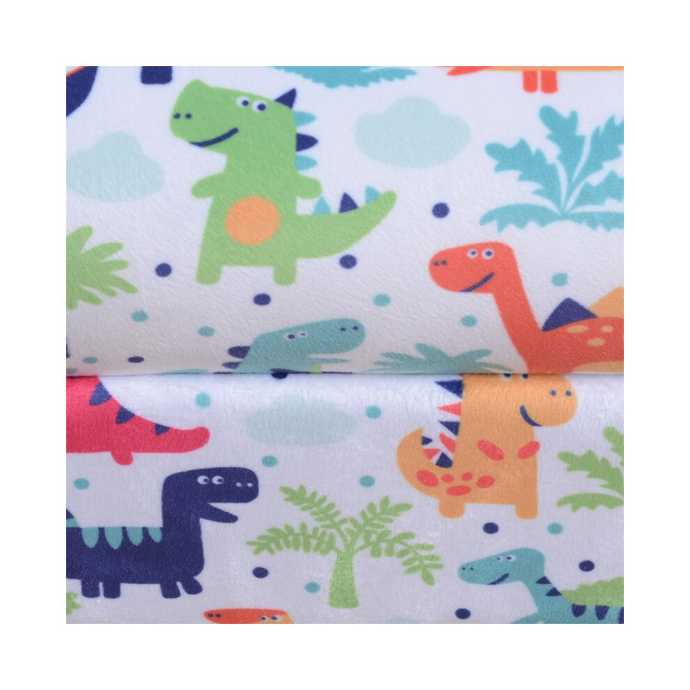 Children's Armchair Kids Sofa Cartoon Dinosaur Flannel Seat Wooden Frame Non-slip Playroom Bedroom Seater 20x20x25cm-image-OPC-PMZPKKB-NEW