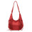 Crossbody Bag Adjustable Length Strap Casual Bag Soft-Red 1