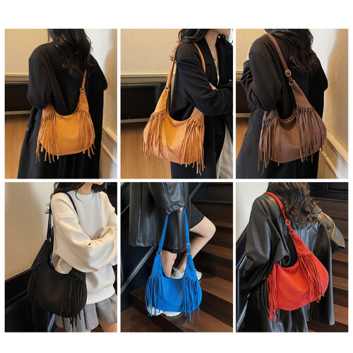 Crossbody Bag Adjustable Length Strap Casual Bag Soft-Red 1