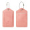 Multi Color Travel Label With Practical PU and Quick Attach-Red 6