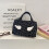 Vibrant Dot Pattern Toiletry Case Wear Resistant Cosmetic-Green 3