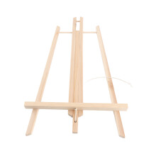 Mini Wooden Art Easel Stand – 50x25cm, Adjustable, Tabletop Display