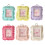 Multipurpose Fabric Pillow Photo Display Case Holds 3-White 2