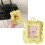 Multipurpose Fabric Pillow Photo Display Case Holds 3-White 3
