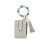 Practical Silicone Card Holder with Elastic Wrist Strap-Gray 1