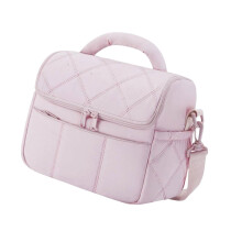 Functional Insulated Food Bag Leak Resistant Design-Pink