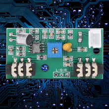 Stimm-Signalausgabeboard Mikrofonmodul mit verstellbarer Verstärkung, DC 2,6-10V