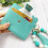Practical Silicone PU Card Organizer Multiple Slots-Blue 5