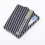Modern Carbonfiber Pattern Money Clip Wallet-Gray black 5