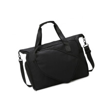 Ruime opbergruimte, crossbody atletische tas, geventileerd-Zwart