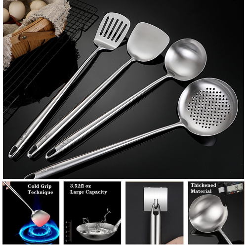 Εργαλείο Wok από ανοξείδωτο ατσάλι της Chef's Choice, ανθεκτικός στη θερμότητα 2
