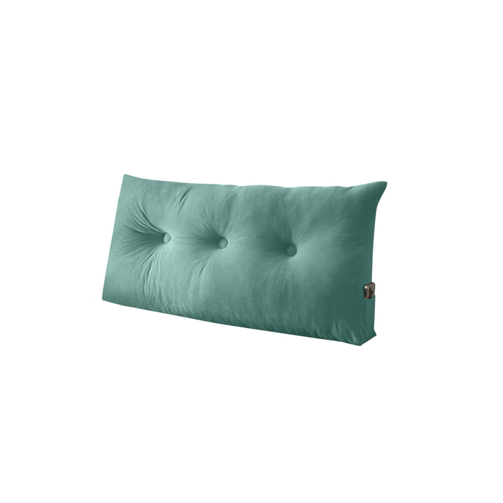 Thickened Bed Backrest Pillow For Sofa Reading Ergonomic- Green