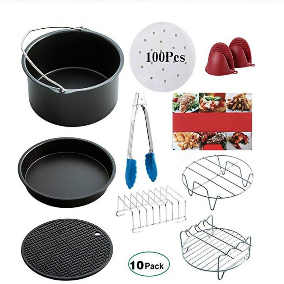 Nonstick Coating Pizza Pan, Carbon Steel Baking Cake Barrel For Universal Compatibility 9155353283776