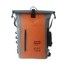 Practical Water Resistant Daypack 500D PVC Fabric-Orange