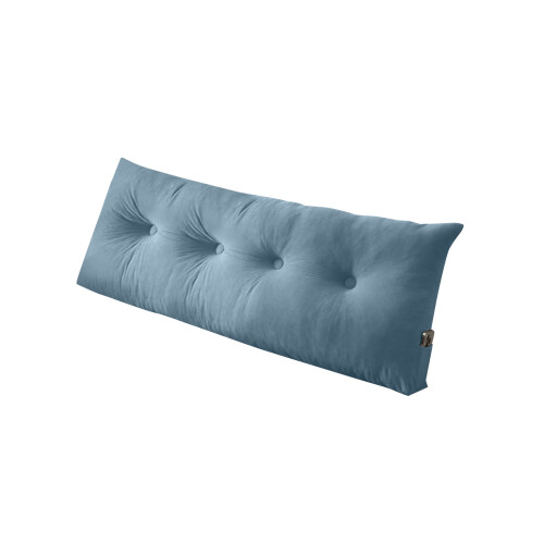 Oversized Segment Pillow Includes Storage Pocket Permanent-Blue