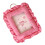 Delicate Textured Display Accessory Holds 3Inch-Hot Pink 1
