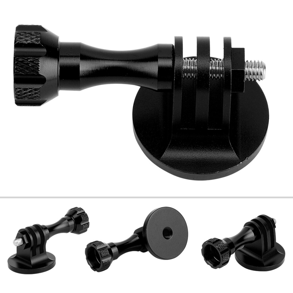 Aluminium Alloy Action Camera Adapter Base 1/4In Black 4111361975824