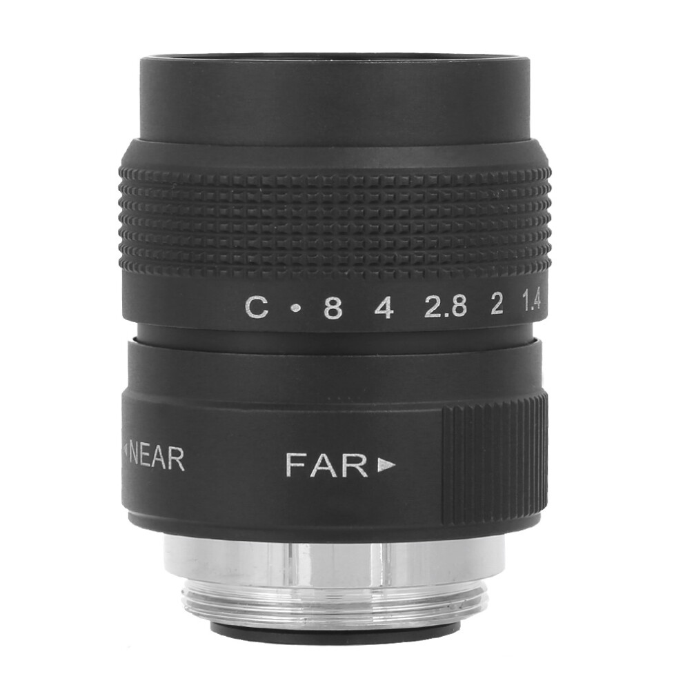 Mirrorless Camera Lens 25Mm F1.4 Mc Optical Glass Manual Aperture Finish Black 9361361976276