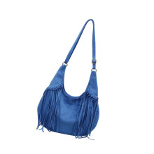 Sac à bandoulière élégant avec poche intérieure spacieuse,-Bleu