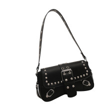Portemonnee voor dames lederen crossbody tas mode hobos-Zwart