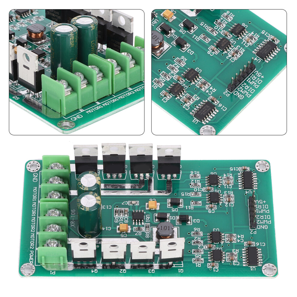 15A Dual Channel Dc Motor Drive With Brake For Industrial Automation Electronic 4121361979258