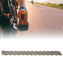 Aluminiumlegierungs-Kettenglied mit 8/9/10/11 Gängen, halbhohler Fahrradkette für Mountain- und Straßenradfahren