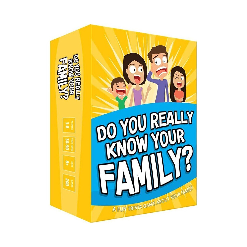 Really Do You Know Your Family Interactive Starters Caronversation Challenge