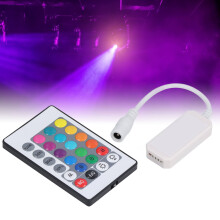 Multi-System LED-Controller 24-Tasten Fernbedienung Gruppensteuerung Musikmodus